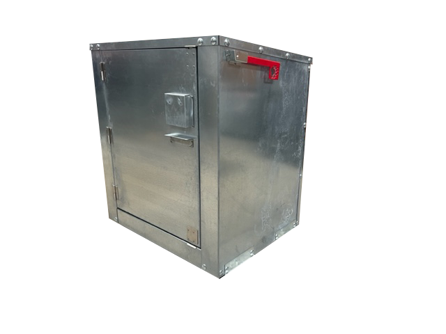 Single Can Concrete Galvanized GCE